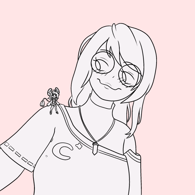 AAA this is so fuggin cute! Thank you for the doodle <a href="/LittleArtistInU/">TheLittleArtistInYou</a> ! You made our night!! ♥♥♥