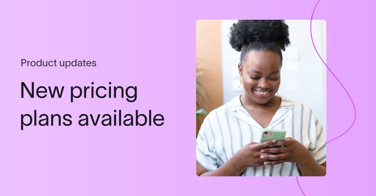 Collecting feedback doesn’t have to be complicated – or expensive. 💸 Introducing our new pricing plans: for less than $20/month, you get full access to both of our products and the ability to send unlimited surveys.

🚀 Why wait? Explore our plans today: dl.ht/4dNkSnk