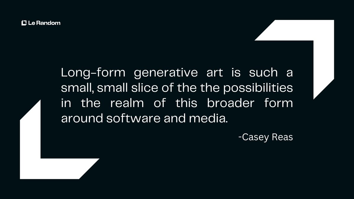 Coming soon to Editorials 📌📅

<a href="/REAS/">Casey REAS</a> | <a href="/laurenleemack/">Lauren Lee McCarthy</a> | Chandler McWilliams rethink software art