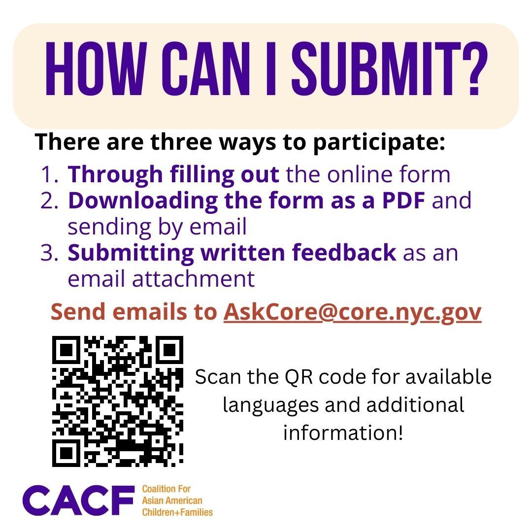 As a member of CACF's Invisible No More campaign, we are urging @racialequitynyc to require NYC agencies to report demographic data by ethnicity, with a focus on disaggregating data for Asian populations.
 
To add your voice to the conversation, visit buff.ly/4dnXj4J