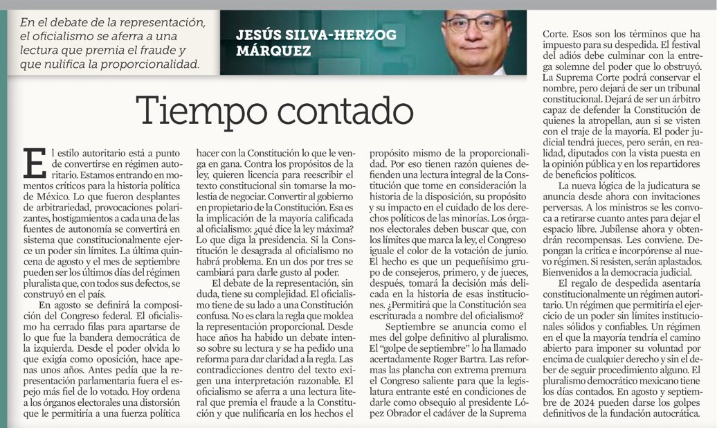 V_TrujilloM's tweet photo. #ParoNacional 

@jshm00 en @Reforma https://t.co/NQ6uAcG9k9