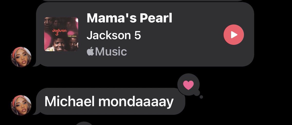 The_MJ_Effect's tweet photo. Mama’s Pearl for Michael Monday🎶 https://t.co/uuCoAeO5Fc
