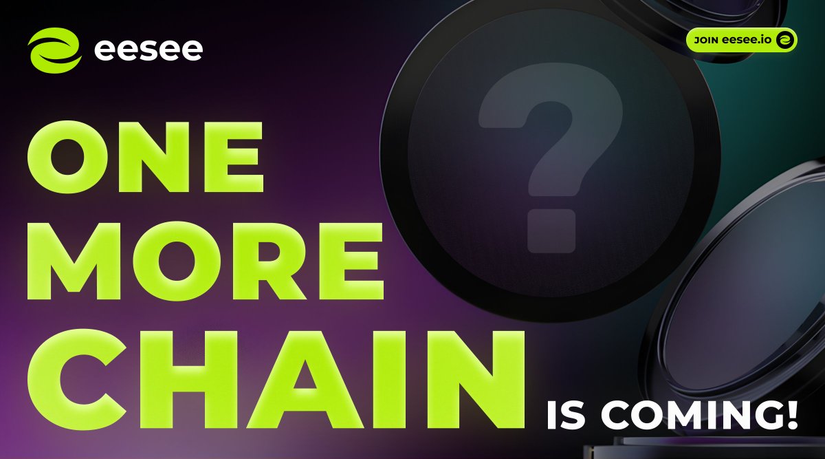 A new chapter unfolds🔥

We’re constantly building and evolving to bring you the best user experience 🚀

Get ready! One of the most popular chains is coming to eesee, bringing along a thriving ecosystem and new opportunities for everyone.

Can you guess which one? Drop your