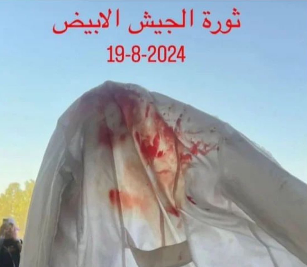 تجاوز اليوم على حملة الشهادات مؤسف وصادم ، لا من شيمنا ولا عاداتنا ضرب النساء والعزل في الشارع  !!
( خرجوا بثيابهم الابيض من اجل حقهم المسلوب ، عادوا بثياب احمر  ) !!
هل سيمر اعتداء اليوم مرور الكرام ؟