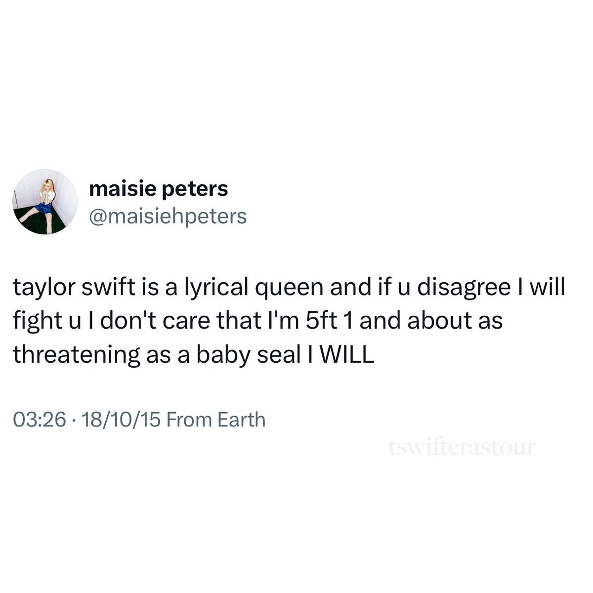 The Eras Tour tweet media