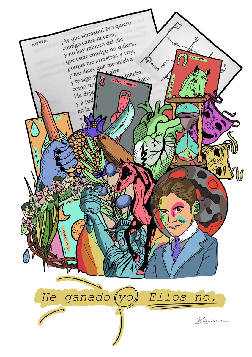 Ayer se cumplieron 88 años del asesinato de Lorca. 
Y esta es la forma en la que he querido recordarlo.