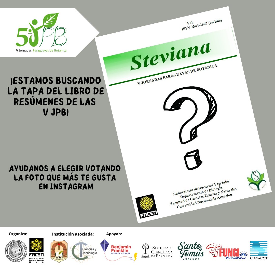 jornadasbotpy's tweet photo. ¡Te esperamos en Instagram para tus votos!
Tenes tiempo hasta el viernes 23/8/24 https://t.co/QDCPc5UECQ