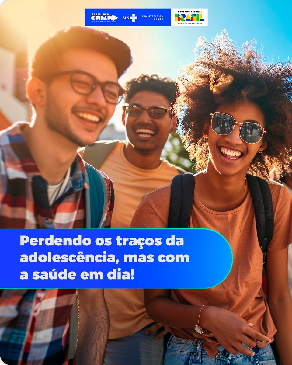 Perdendo os traços da adolescência, mas mantendo a saúde em dia!

A transição para a vida adulta traz mudanças e cuidados especiais com a saúde física, sexual e mental.

>> Siga o fio para saber mais.🧵