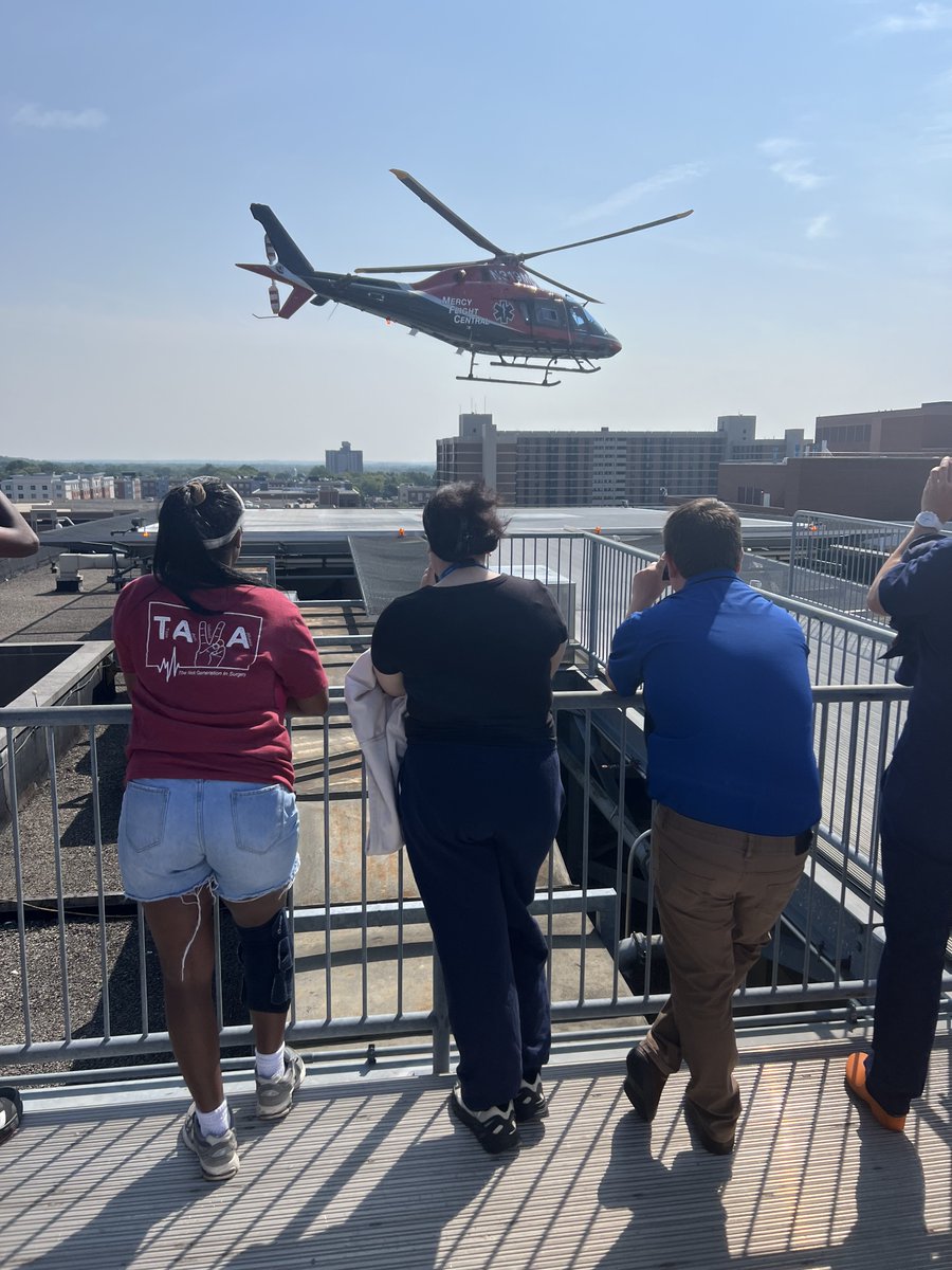 On Friday, the Teen Anti-Violence (TAVA) Scholars spent the morning with the Trauma Program to learn about various careers in the healthcare field! Special thanks to Mercy Flight Central, AMR, &amp; Respiratory Therapist Bill. Also, huge thanks to the coordinators behind this special
