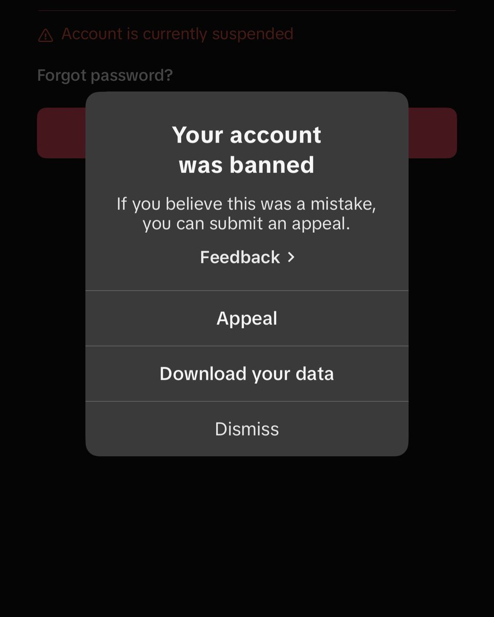Woke up last week to my TikTok permanently banned for seemingly no reason. If anyone can help contact TikTok so I can get it back it’d be very appreciated! <a href="/tiktok_us/">TikTok US</a> <a href="/TikTokSupport/">TikTokSupport</a>
