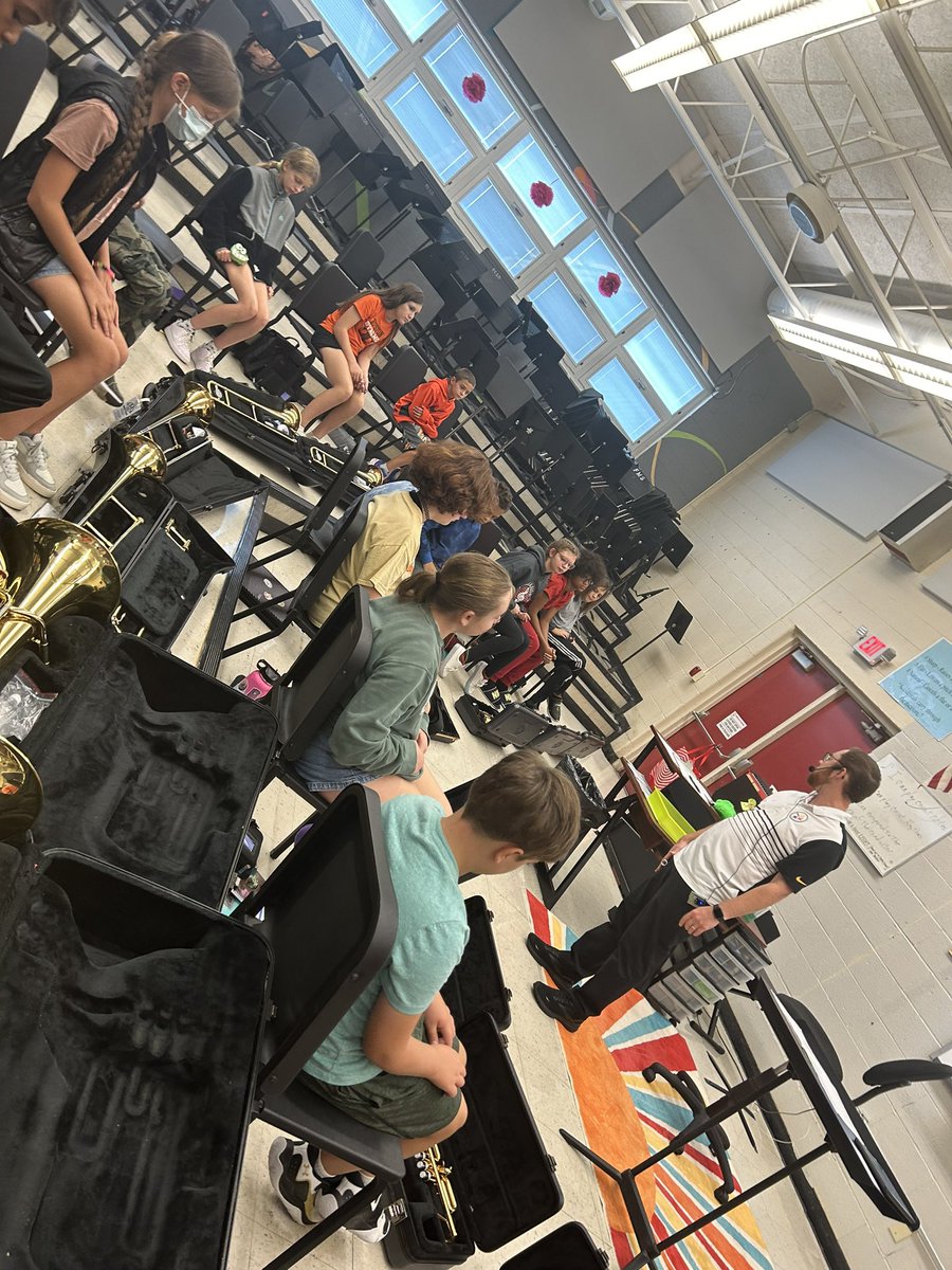 Cases are open in 6th grade band!