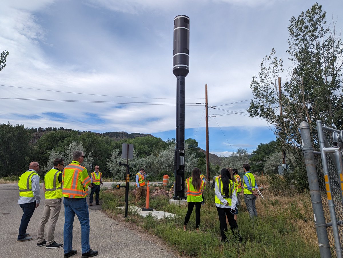 Out with Colorado General Assembly's Interim Committee on Cell Phone Connectivity, <a href="/ColoradoDOT/">Colorado Department of Transportation (CDOT)</a> and <a href="/ColoradoLCS/">Legislative Council Staff</a> . Looking at examples of cellular infrastructure that better connects Colorado.