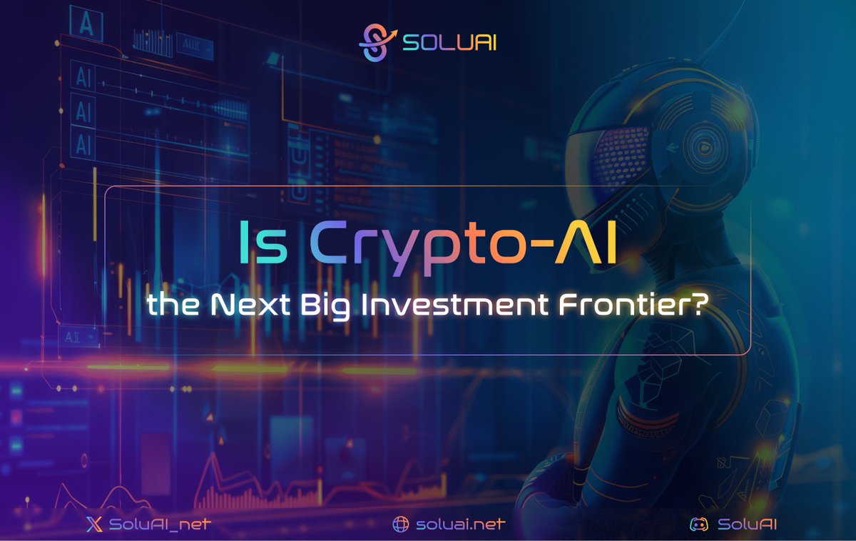 🧐 Is Crypto-AI the Investment Opportunity of the Cycle?

✅AI and crypto are merging, and this could be the defining play of this bull market. With a potential $20 trillion impact on the global economy by 2030

👉Let’s explore how these technologies are converging.

#SoluAI #AI