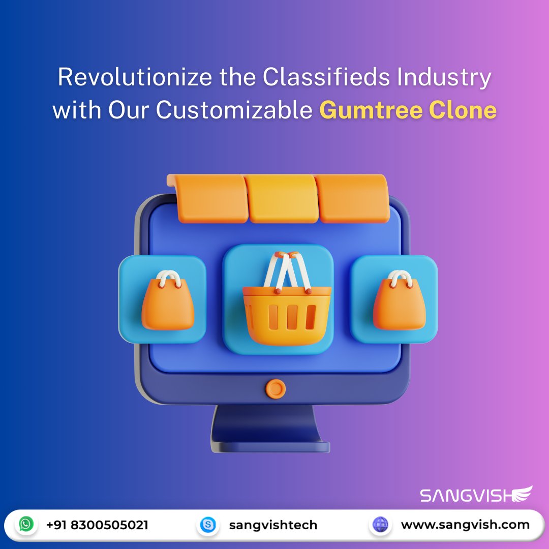 SangVishTech's tweet image. 🌟 Launch your own classifieds platform with our Gumtree clone script! Easy setup and full features. 🚀
visit: sangvish.com/gumtree-clone/
#gumtreeclone #gumtreeclonescript #classifiedscript #onlineclassifiedscript #sangvish #business #startup #trending