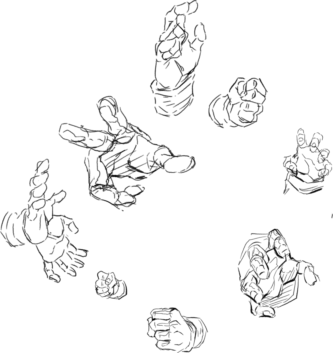 Was doing some training earlier with hands and cubes
Since we in that jjk mood rn gimmie some jjk characters to practice drawin with