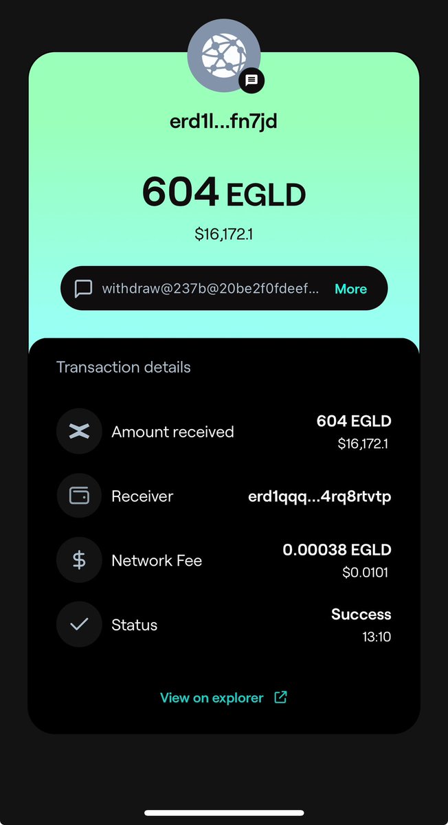 #EGLDSqueeze #EGLD will do 50x 😉