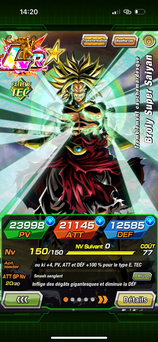 SkyferEnForce's tweet photo. Un ZLR de qualité svp Dokkan !!! 
#DokkanWorldwideCampaign2024 #DokkanBattle #dokkan https://t.co/xI4lKHsJqJ