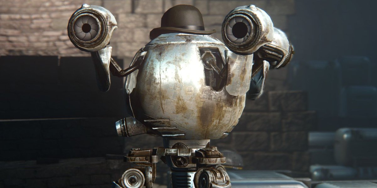 robotsgalore's tweet image. Today&apos;s robot is Codsworth from Fallout 4!
