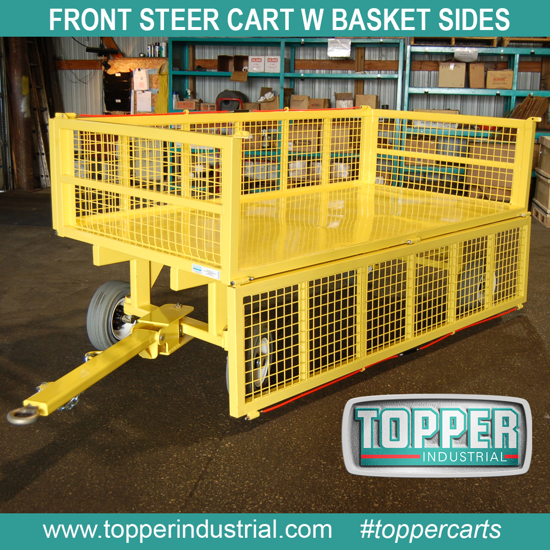 TopperInd's tweet image. Topper Mother Daughter Cart Systems #cartdelivery - Material handling carts for the supply chain. #tuggercarts #materialhandlingcarts ow.ly/SmHS30sFB3P