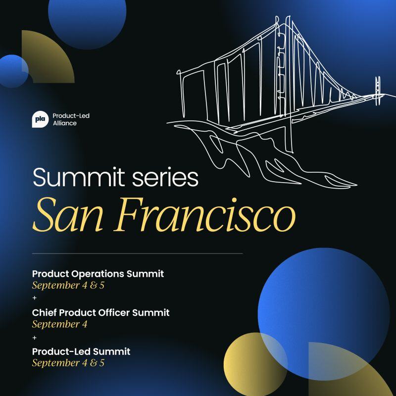 Last chance to elevate your product career and network with peers in San Francisco. 🌉🇺🇸

Join us on September 4 &amp; 5, when our three incredible co-located events. 🌍

Secure your spot today! 🚀
eu1.hubs.ly/H0bNXgR0