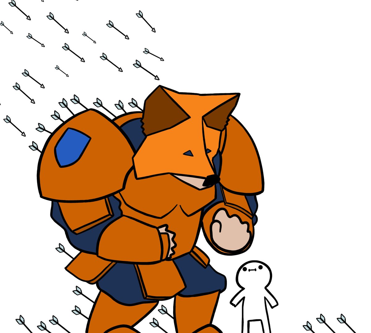 MetaMask's tweet image. Protecc yourself from scams and rugs! 

Don&apos;t forget to: 
• self custody 
• double check contracts and addresses 
• use MetaMask Learn about MM security here: learn.metamask.io