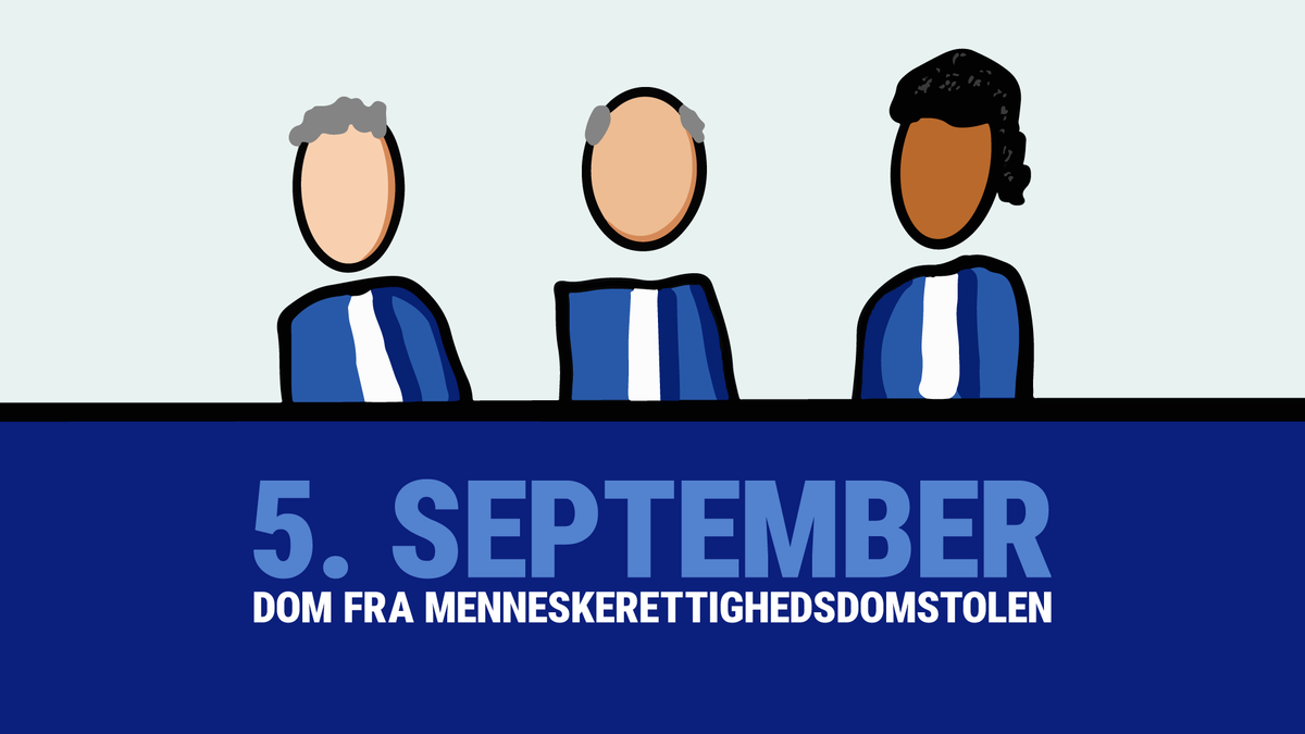 Om to uger kulminerer seks års hårdt, ulønnet arbejde. Menneskerettighedsdomstolen afsiger dom over #dkpol's ulovlige overvågning af alle danskere 5. september kl. 10. #ulovligLogning