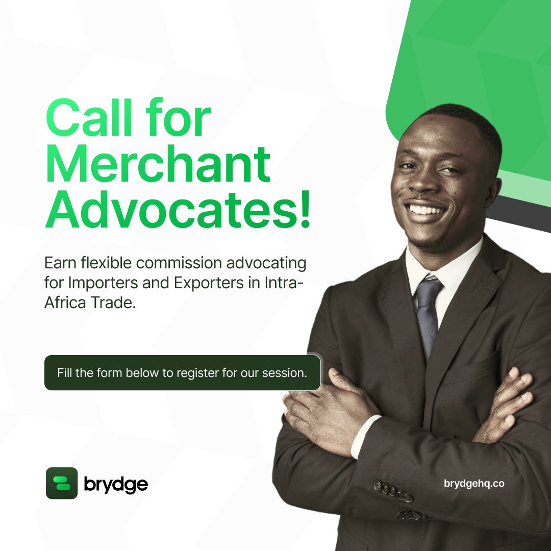 Earn Flexible Income when you advocate for merchants in all the markets we operate in. 

Apply below.
forms.gle/DzTWirbMhfYyrE…