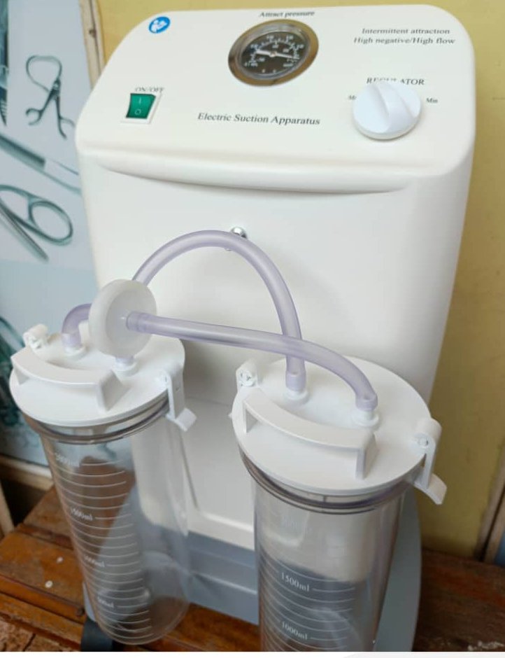 OCTOPUSMEDICA's tweet photo. ELECTRIC SUCTION MACHINE essential in removal of fluids from the body cavities of a patient. https://t.co/hJn9FpzZ6j