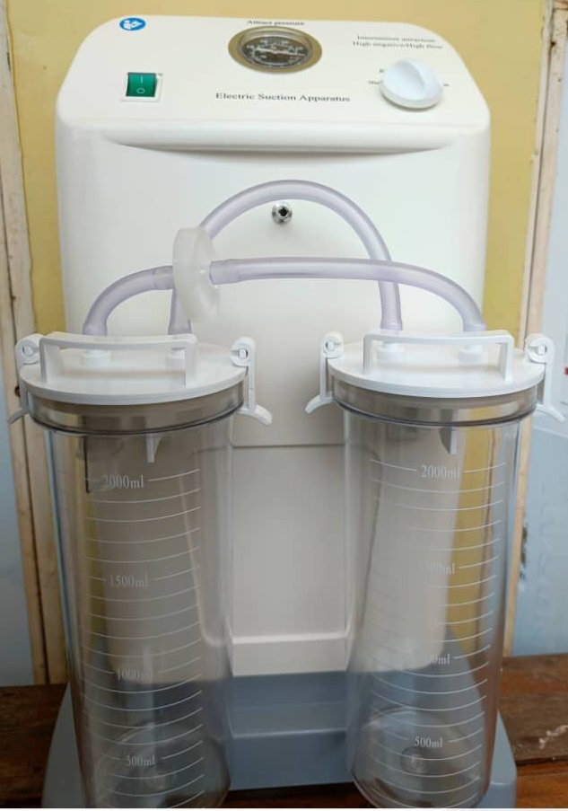 OCTOPUSMEDICA's tweet photo. ELECTRIC SUCTION MACHINE essential in removal of fluids from the body cavities of a patient. https://t.co/hJn9FpzZ6j