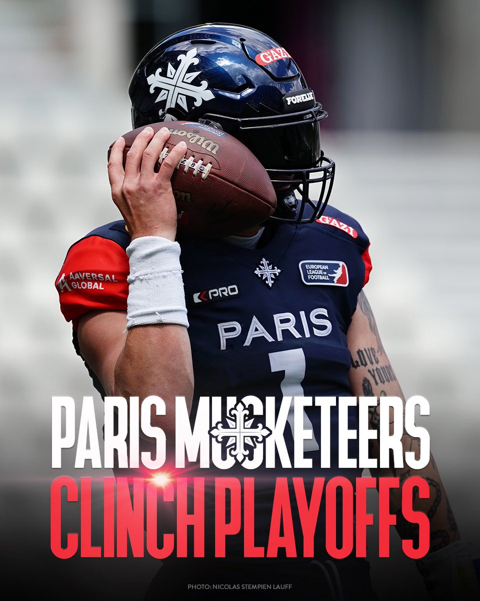 The Paris Musketeers have secured a spot in the 2024 Playoffs ⚜️