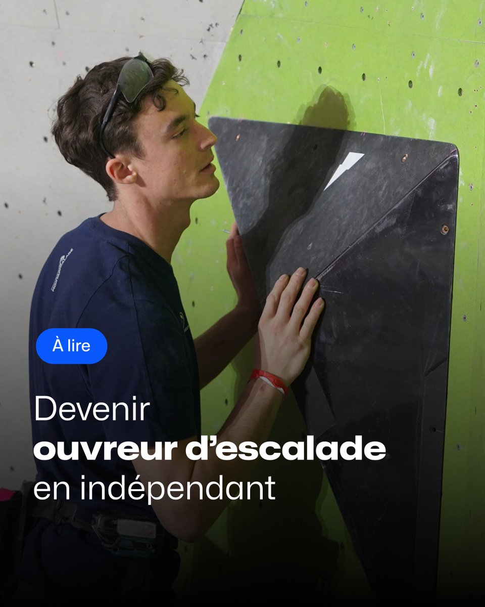 C’est un sport qui ne cesse de gagner en popularité 😎

Bienvenue dans le monde de l’escalade ! 🧗‍♂️
Une discipline qu’on soutient tout particulièrement (on est partenaire majeur de la <a href="/FFME_officiel/">FF Montagne Escalade</a>).

Un engouement qui fait apparaître un métier rêvé pour les amateurs de ce sport