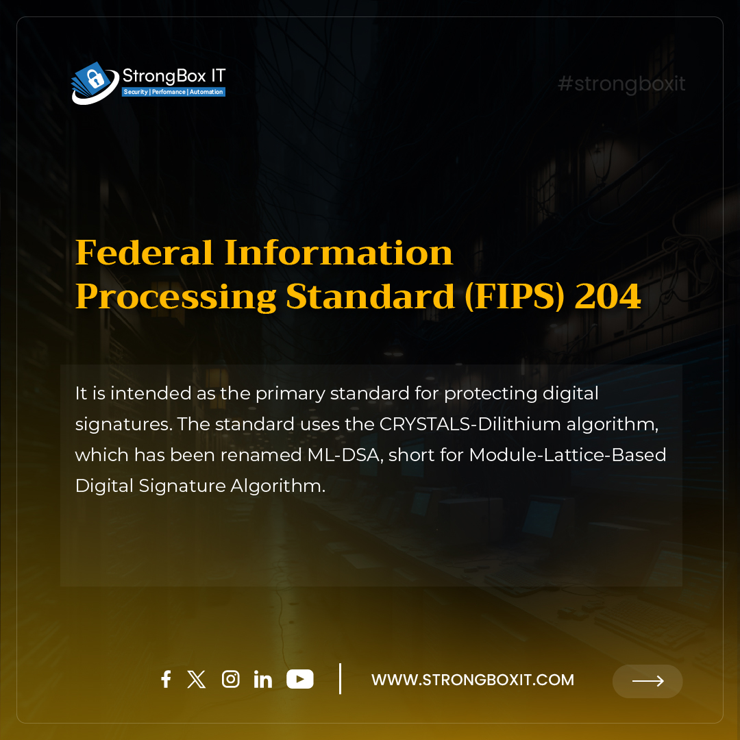 strongboxit's tweet image. 🔍 Discover NIST’s Quantum-Safe Tools! 🛡️ Swipe to learn about the three new encryption standards from NIST designed to protect your data from future quantum threats. 

strongboxit.com
#nist #quantumsafe #encryptionstandards