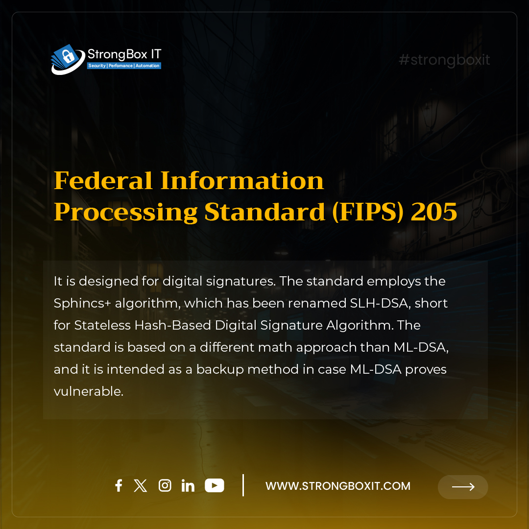 strongboxit's tweet image. 🔍 Discover NIST’s Quantum-Safe Tools! 🛡️ Swipe to learn about the three new encryption standards from NIST designed to protect your data from future quantum threats. 

strongboxit.com
#nist #quantumsafe #encryptionstandards