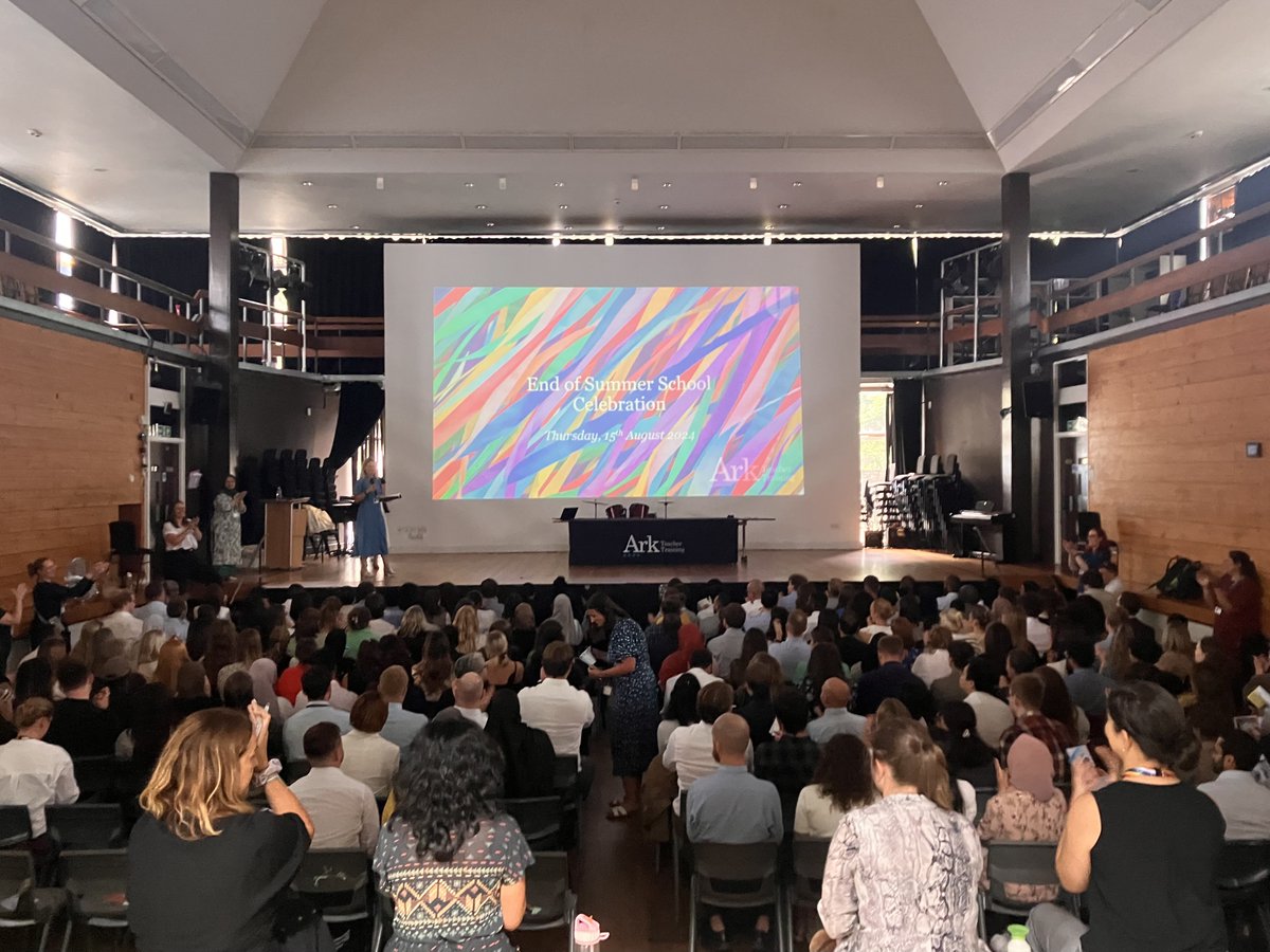 A highlight of #ATTSummerSchool2024 was Thursday’s celebration event, where our incoming trainees reflected on their motivations for training to become a teacher, shared some of their key take-aways, and celebrated what they have learned so far in preparation for September.