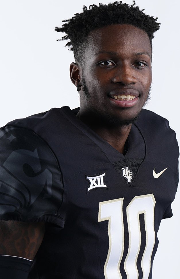SSN_UCF's tweet photo. 10 Quadric Bullard (@BullardQuadric) days until the UCF opener:

- 6’0” 185lb 5th yr Senior
- From Chaminade-Madonna (Hollywood, FL)
- Played in all 13 gms in ‘23 starting 7
- 34 tackles, 28 solo
- 3 PBUs &amp; 1 INT
- Returned 2 blocked punts for TDs in ‘22
- 2nd team All-AAC in ‘21 https://t.co/v3GroSGyQq