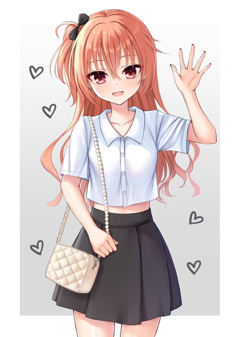 合同誌に寄稿した因幡めぐるです 服は勝手に考えた 