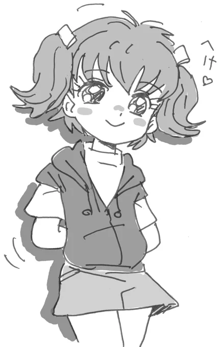 #みなさん3年前の今頃はどんな絵描いてましたか 
ロコちゃん描いてたのだ。へけ 