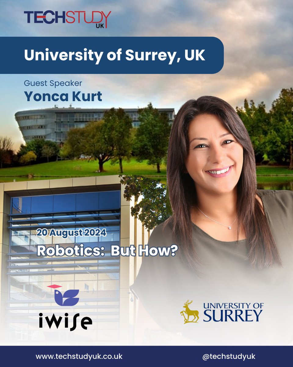 yoncakurt_tech's tweet image. Tomorrow, I’ll be speaking at the i-WISE International Innovation Competition at Surrey University! 🌍🌟 Honored to share the exciting world of robotics with 200+ students from various countries. Can’t wait to inspire young minds on this innovative journey! 🚀🤖