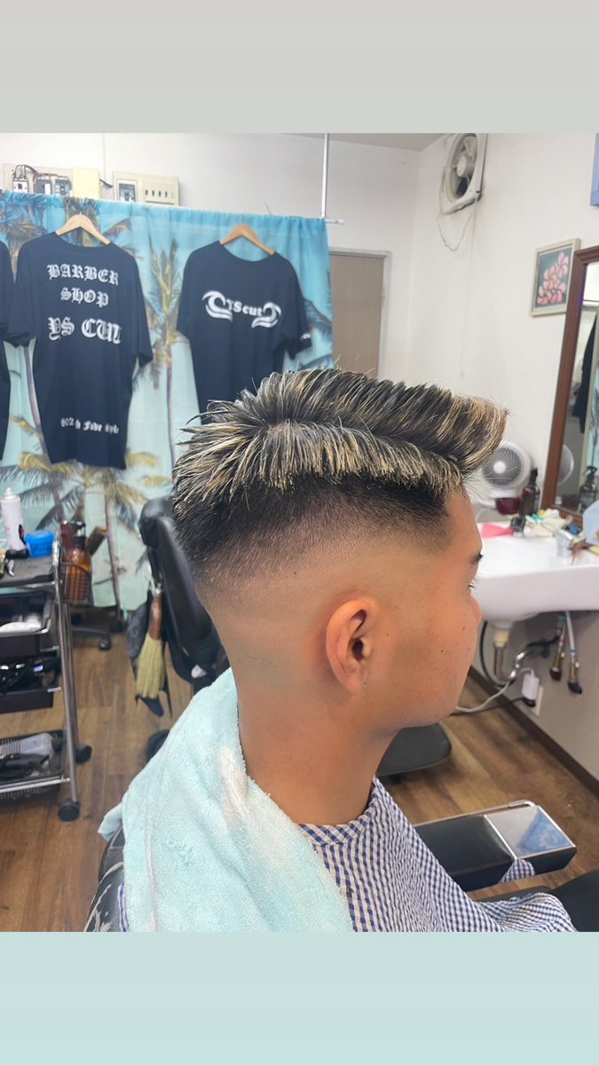 YScut_'s tweet photo. #ハイフェード #フェードカット #フェードスタイル  #ハイフェードスキン  #yscut  #八王子  #八王子床屋  #バーバースタイル  #バーバー  #床屋さん https://t.co/GNhuJjmk25