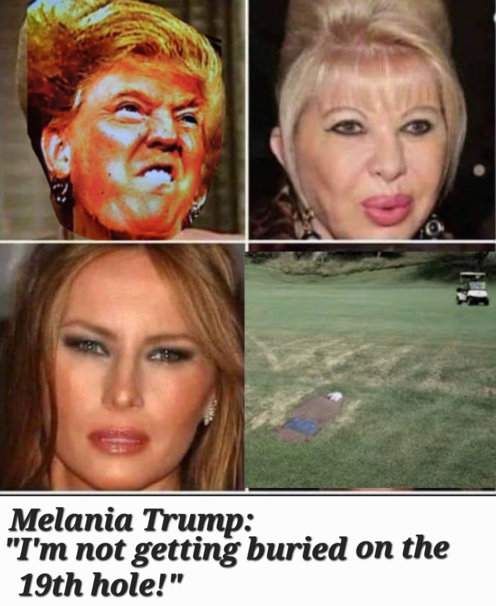 IanEnglush's tweet photo. Even #MelaniaTrump the #immigrant '#Geniusvisa' the worst 1st stripper in history knows #Trump is fucted up,failing campaign #dementia/#Alzheimers #diapers & he's a #psychopath #racist #RapistTrump. She knows what's in store. #loser #TrumpIsDone #TrumpIsALaughingStock #pedophile https://t.co/kFHc7T7Eer
