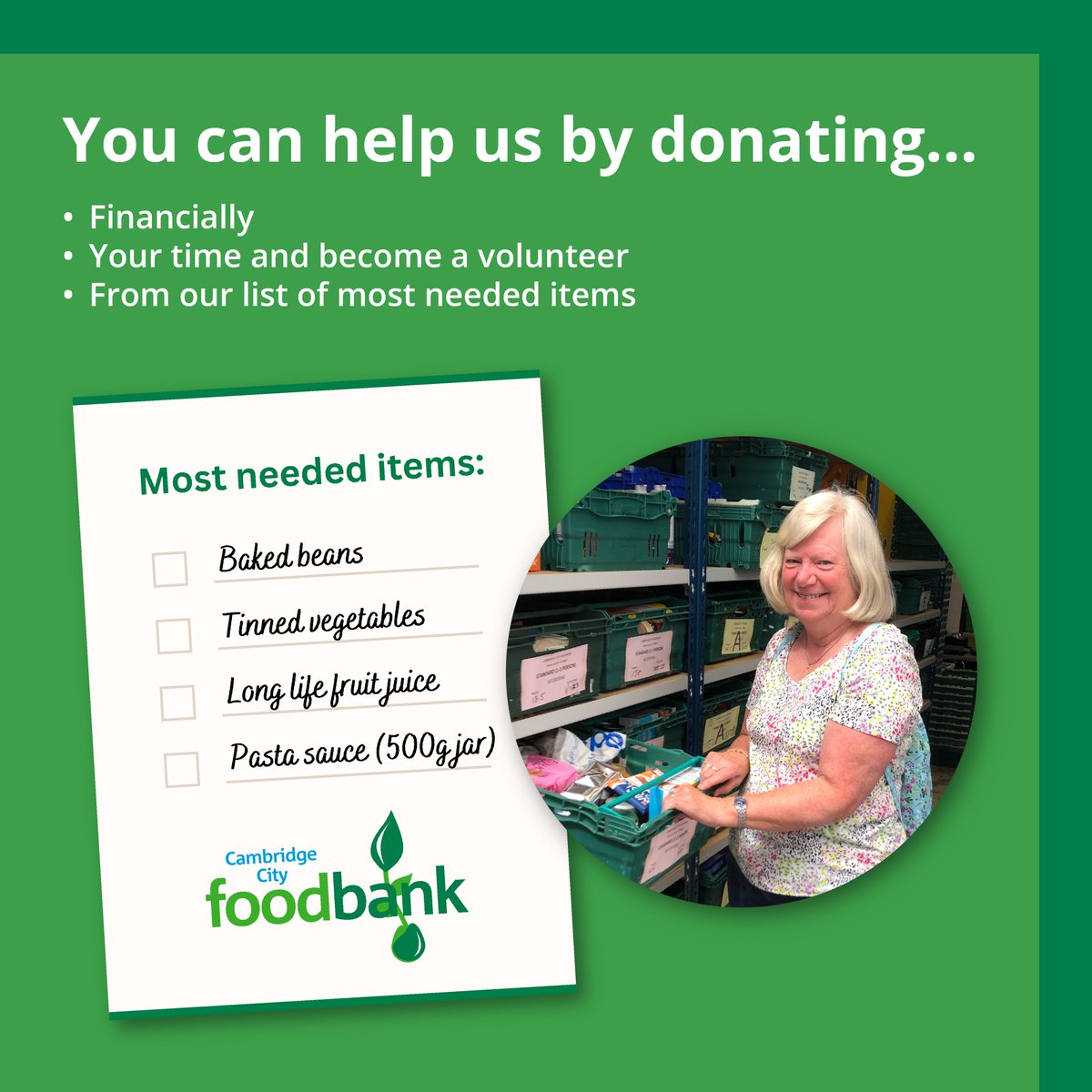 🚨In 2023, 36% of our emergency food parcels went to children🚨

It’s not right that anyone in the UK needs a food bank, let alone children. If you’re able to donate and help our visitors, please do💚

Donate: cambridgecity.foodbank.org.uk/donate/

#Cambridge #Foodbank #MondaysMostNeeded