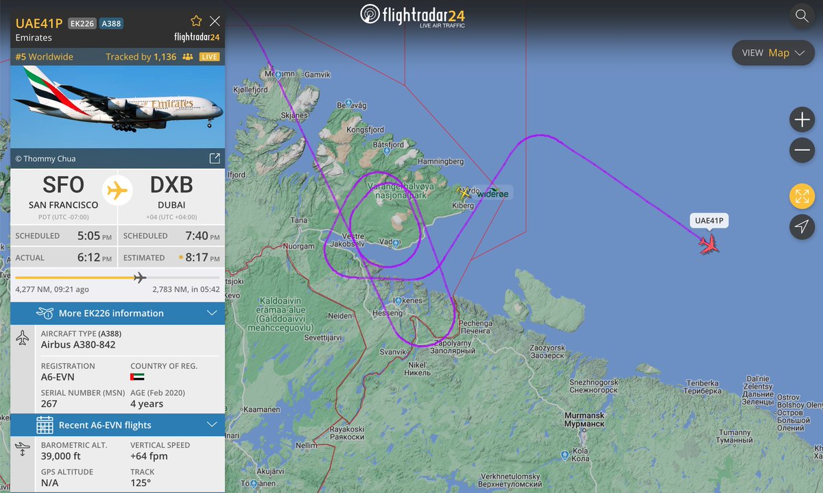 Flightradar24 tweet media