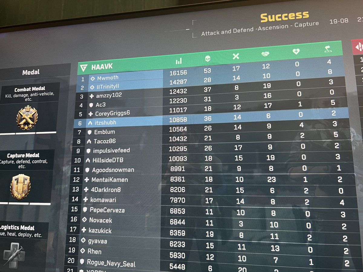 M_W_B_SV's tweet image. 俺強いな！？
#DeltaForceHawkOps