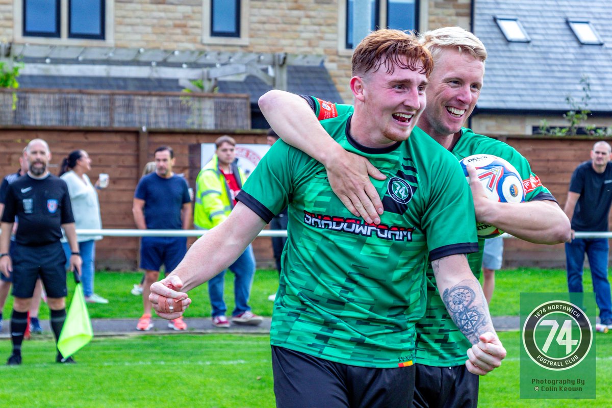 1874Northwich's tweet photo. We can confirm that we have been drawn at home to @parksteelsfc in the Emirates FA Cup First Qualifying Round.

The tie will be played on Saturday 31st August, so our home league fixture against Romulus has been postponed. https://t.co/JmV2dWht2V