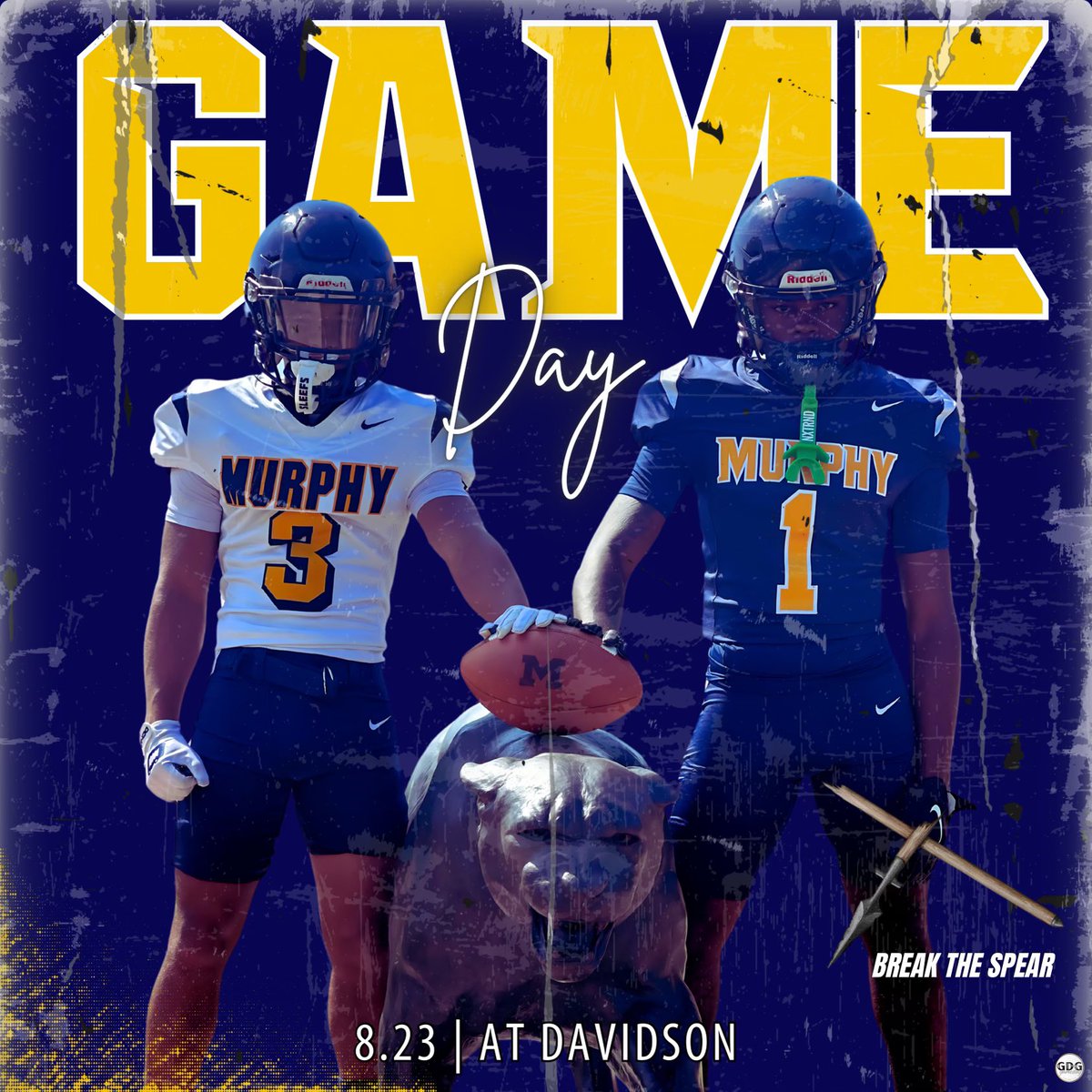 Break the Spear ……. Beat Davidson.