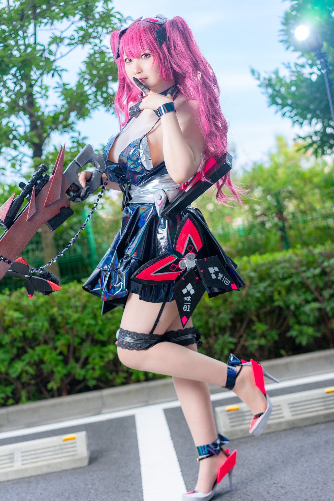 勝利の女神NIKKE パピヨン　コスプレ 勝利の女神NIKKE パピヨンコスプレ