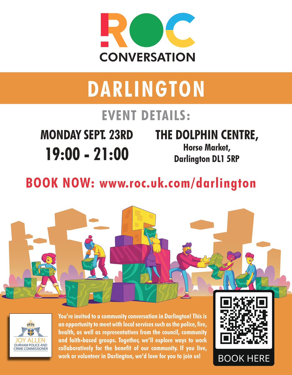 One Voice Darlington (@darlington_one) on Twitter photo Have you booked in to this yet? For all interested in seeing Darlington thrive. <a href="/chrismcewan11/">Chris McEwan</a> <a href="/Gibbo4Darlo/">Peter Gibson</a> <a href="/Lola__McEvoy/">Lola McEvoy</a> <a href="/BenHouchen/">Ben Houchen</a> <a href="/allsaints_dton/">All Saints Blackwell</a> <a href="/DLCHURCH117/">Darlington Baptist</a> <a href="/DocAmandaRiley/">Amanda Riley</a> <a href="/AgeUKNorthYorks/">Age UK North Yorkshire & Darlington</a> <a href="/JonathanDulston/">Cllr Jonathan Dulston</a> <a href="/AnnaMariaToms/">Anna the Autistic Councillor</a> pls rt Have you booked in to this yet? For all interested in seeing Darlington thrive. <a href="/chrismcewan11/">Chris McEwan</a> <a href="/Gibbo4Darlo/">Peter Gibson</a> <a href="/Lola__McEvoy/">Lola McEvoy</a> <a href="/BenHouchen/">Ben Houchen</a> <a href="/allsaints_dton/">All Saints Blackwell</a> <a href="/DLCHURCH117/">Darlington Baptist</a> <a href="/DocAmandaRiley/">Amanda Riley</a> <a href="/AgeUKNorthYorks/">Age UK North Yorkshire & Darlington</a> <a href="/JonathanDulston/">Cllr Jonathan Dulston</a> <a href="/AnnaMariaToms/">Anna the Autistic Councillor</a> pls rt