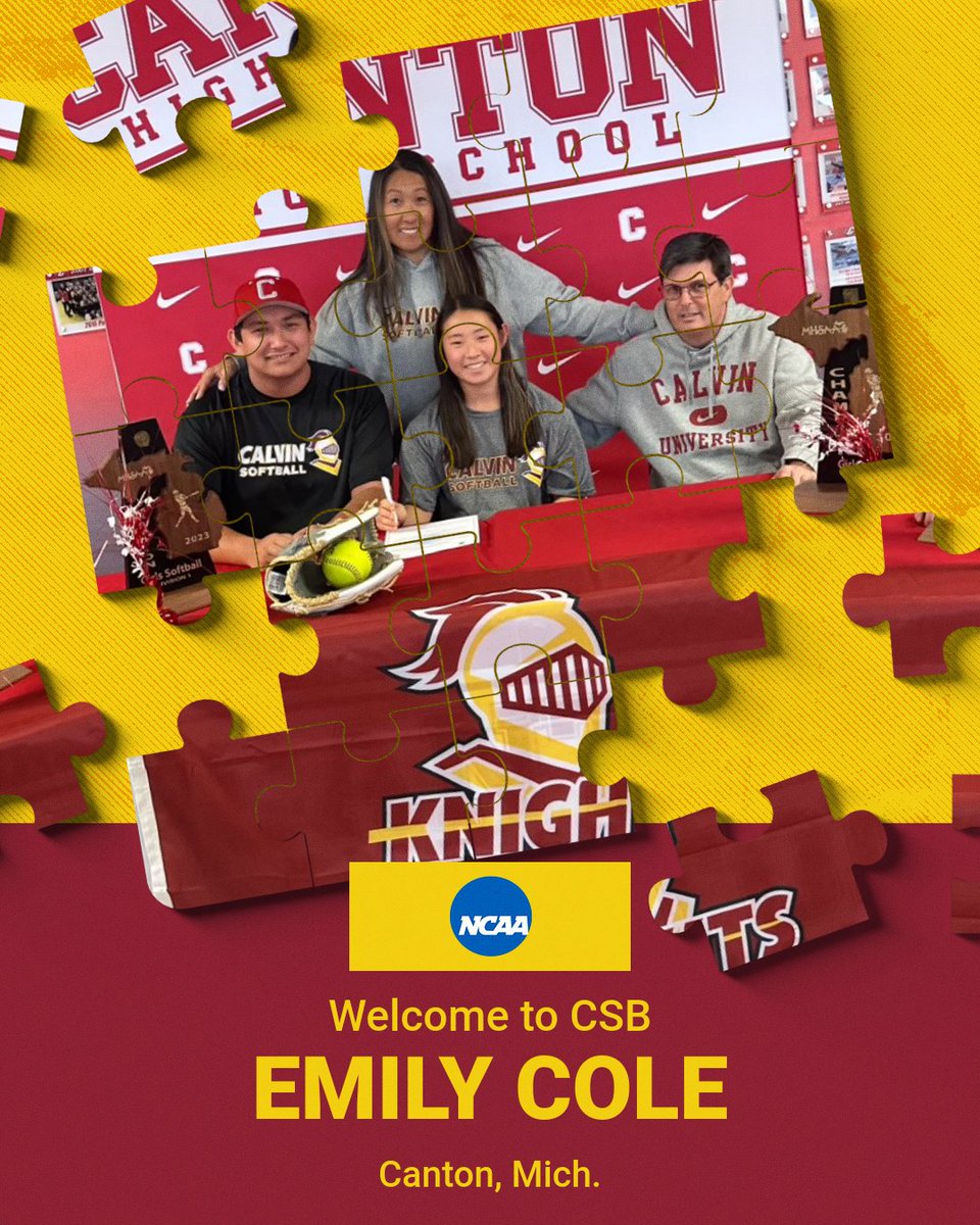 We are 10 days out from freshmen move in, so time to introduce our 10 new incoming players. Today meet Emily Cole. Emily is an outfielder who played at Canton HS and for the travel organization TN Mojo! Welcome to the #CSB family, Emily! #Team50 🥎