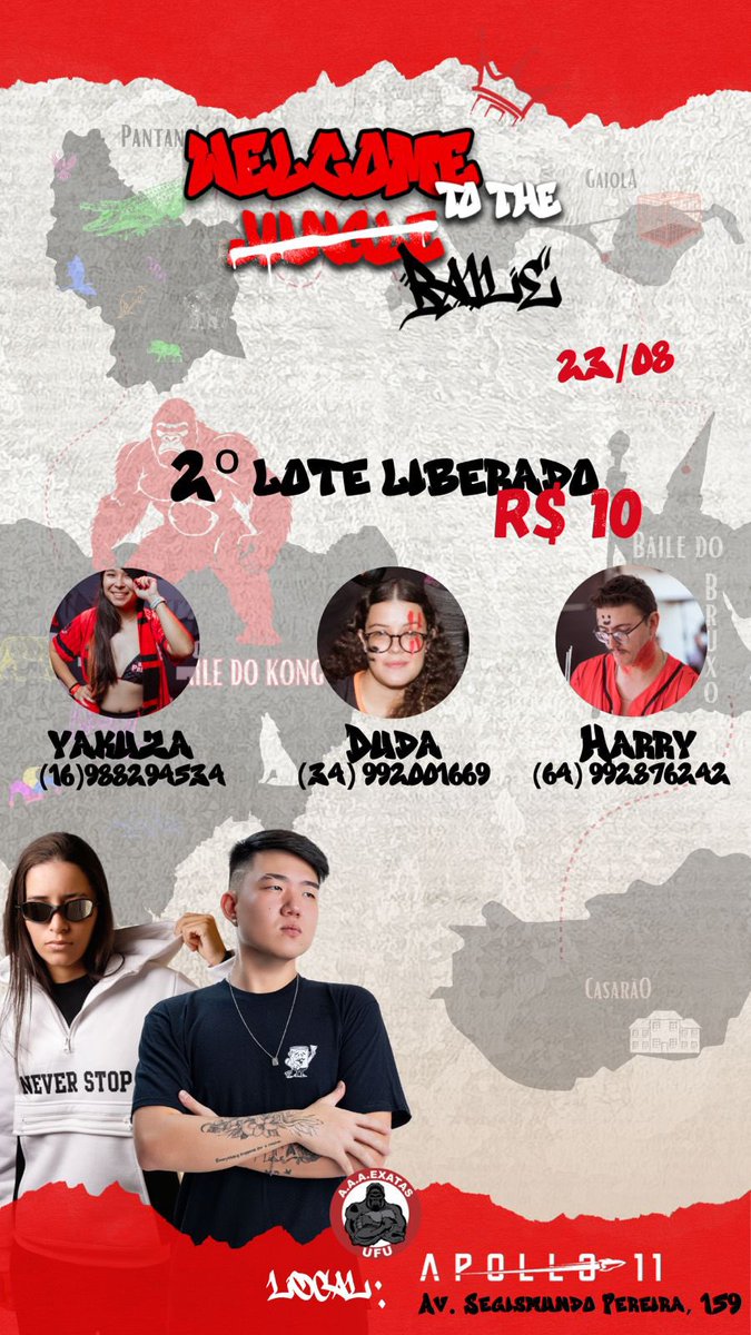 ExatasUfu's tweet photo. Bom dia! 

12h soltarei minha última atração! 

Quem ainda não garantiu ingresso pro meu rolê de recepção, Welcome to the baile, já corre e compra agora! https://t.co/HpGI3hk4x5