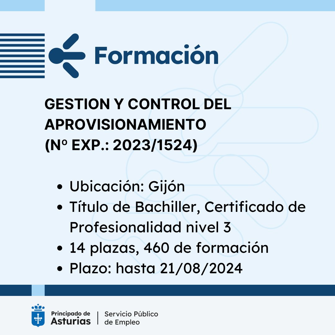 📆Inicio de semana con #formacion 📚

👉El comienzo de curso esta a la vuelta de la esquina...🔎¿A qué esperas?⌛
↪️Haz click en el enlace🔗 y accede a toda la oferta de #cursosdeformacion que tenemos publicada en el #sepepaℹ️
i.mtr.cool/usihabgzfw